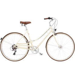 Vélo ELECTRA Loft 7D EQ Cadre Ouvert Crème