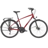VTC TREK Verve 2 Equipped Rouge -Vélos Tout Terrain Soldes VTC TREK Verve 2 zoom