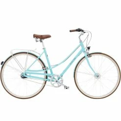 Vélo ELECTRA Loft 7i EQ Step-Thru Bleu Blizzard