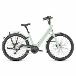 Vélo De Ville électrique MOUSTACHE Lundi 27.1 400Wh Vert Pastel