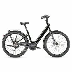 Vélo De Ville électrique MOUSTACHE Lundi 27.3 500Wh Noir Brillant