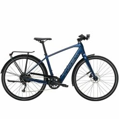 Vélo électrique TREK FX+ 2 Bleu Mulsanne 250Wh